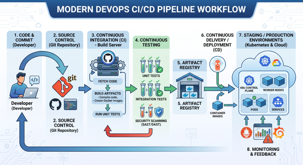 CI/CD Pipeline Explained for Beginners