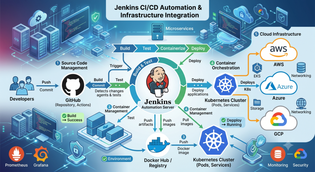Jenkins CI-CD architecture